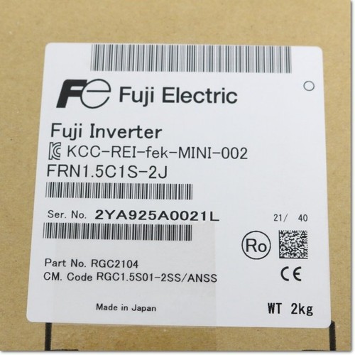 Inverter fuji frn1 5c1s - fuji, frn1.5c1s-2j