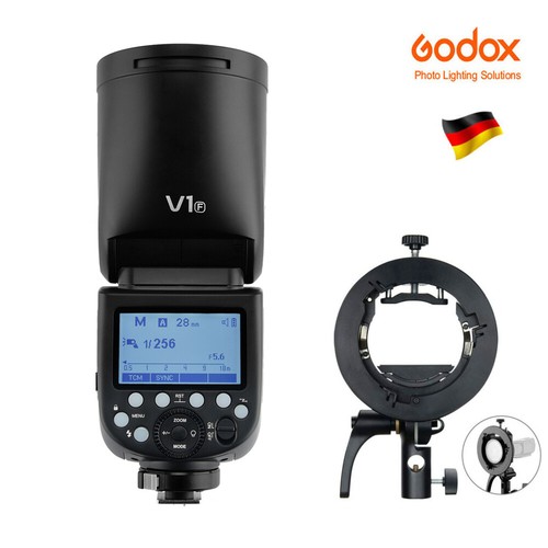 Flash godox ttl testa - flash, v1-f